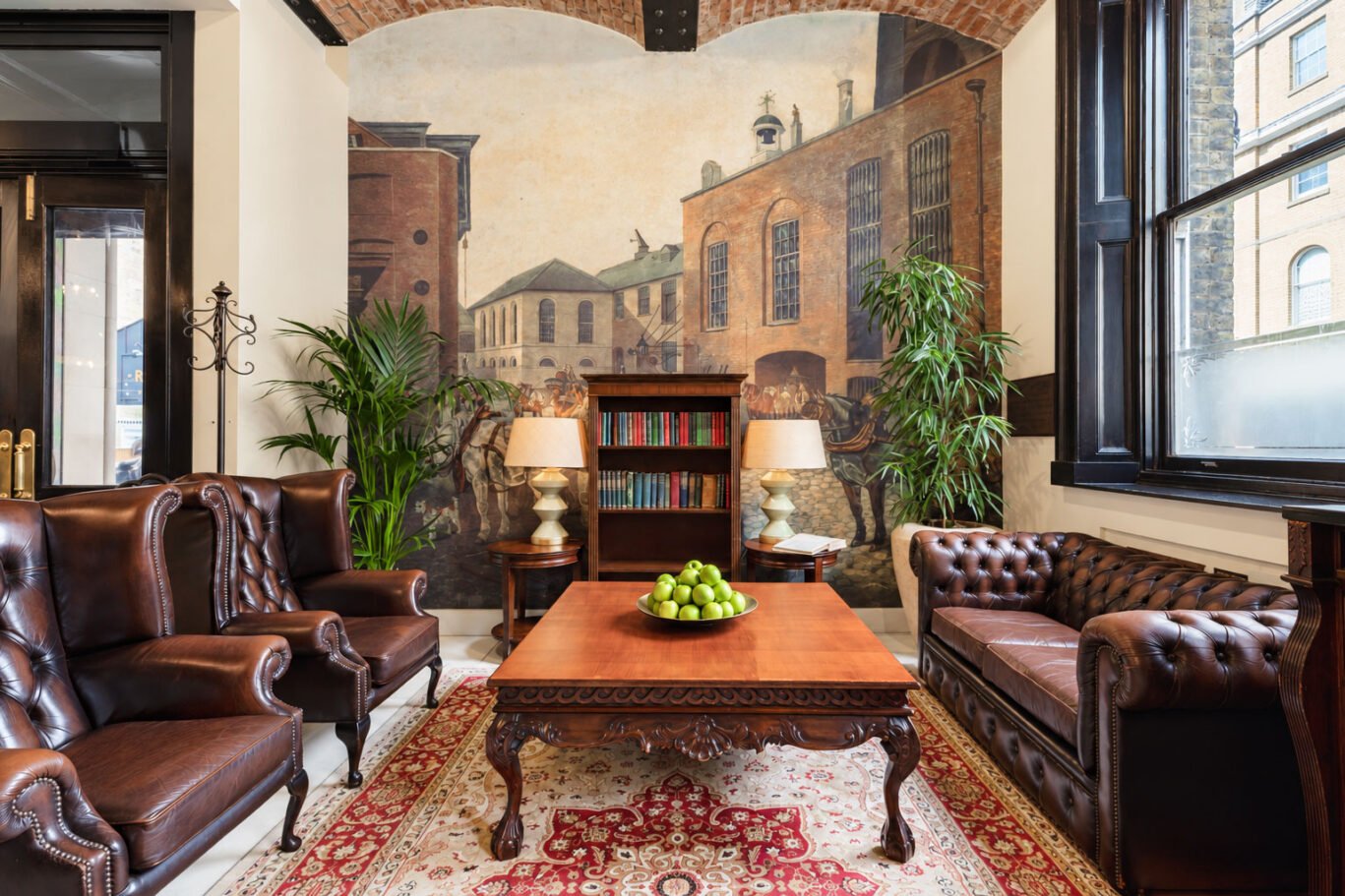 Brewery Lobby Table