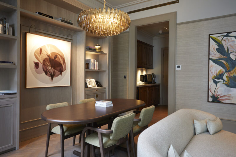 In room dining
