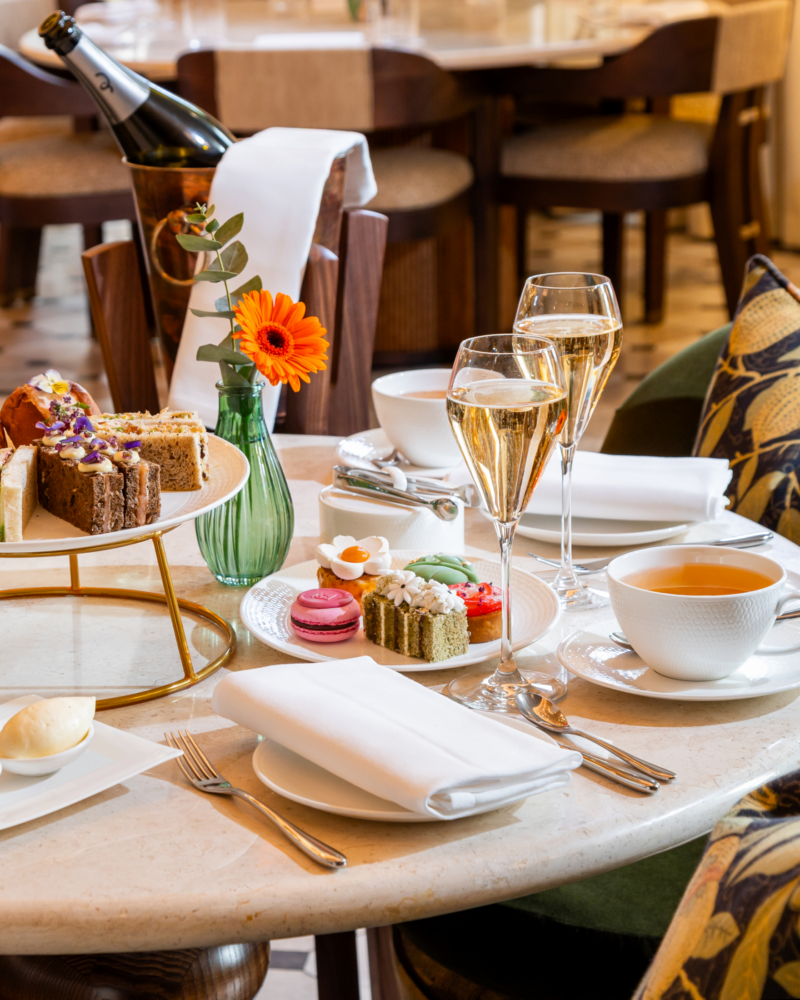 Floral Afternoon tea at Lilli by Akira Back