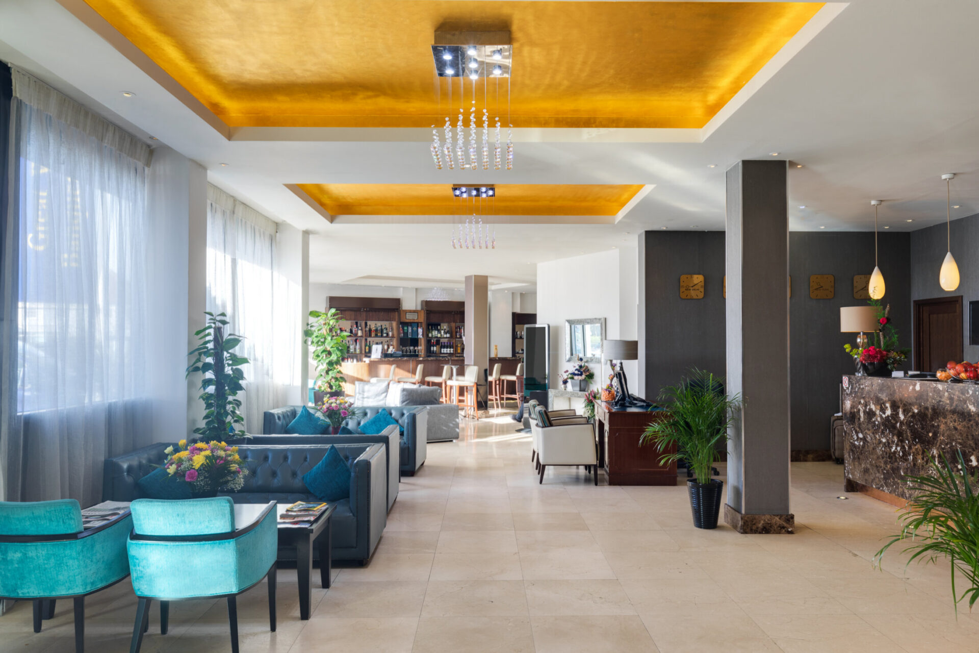 Hotel lobby at Park Grand Heathrow
