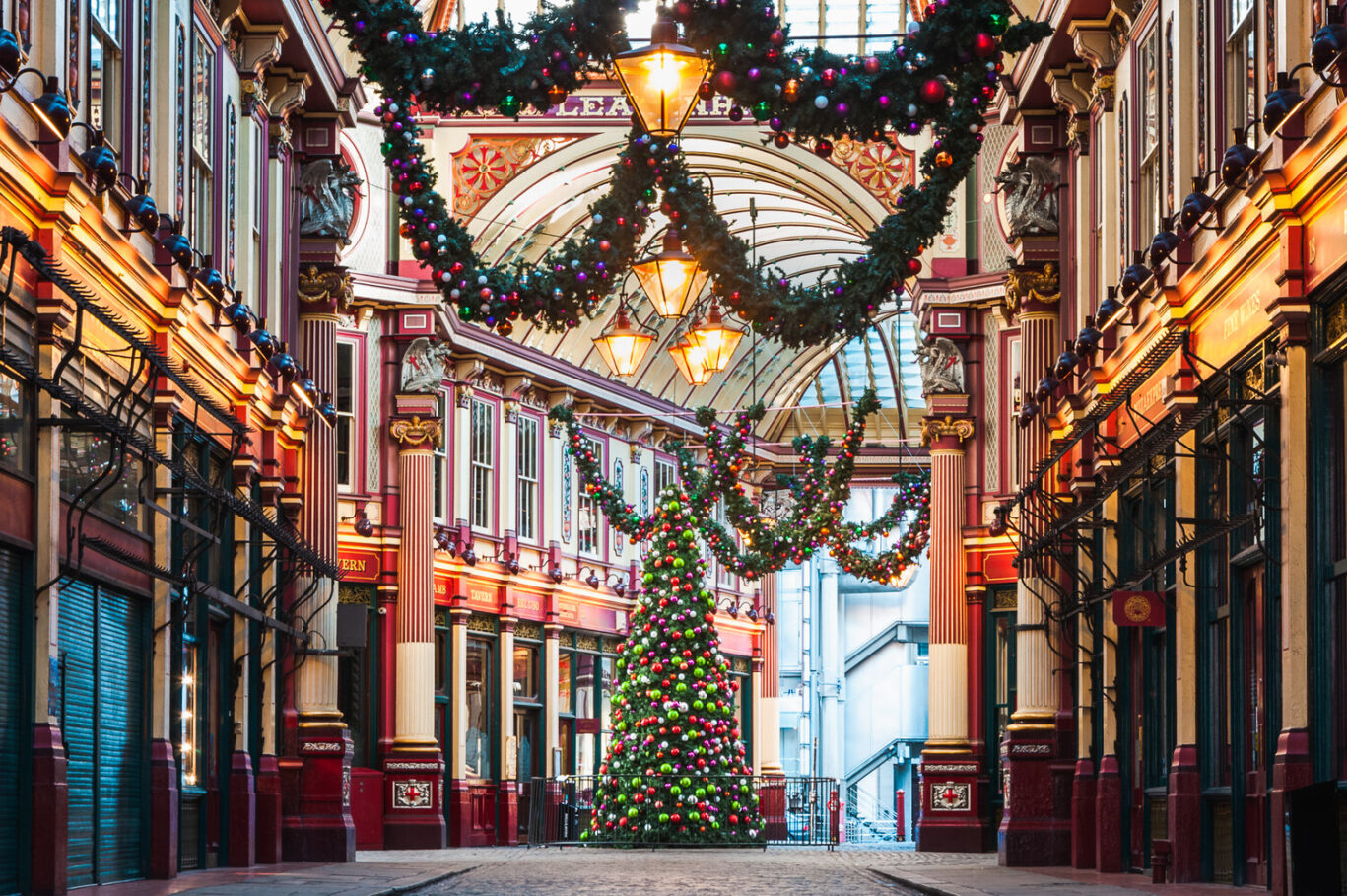 A+photo+of+a+christmas+tree+at+Leadenhall+Market+taken+by+Trevor+Sherwin