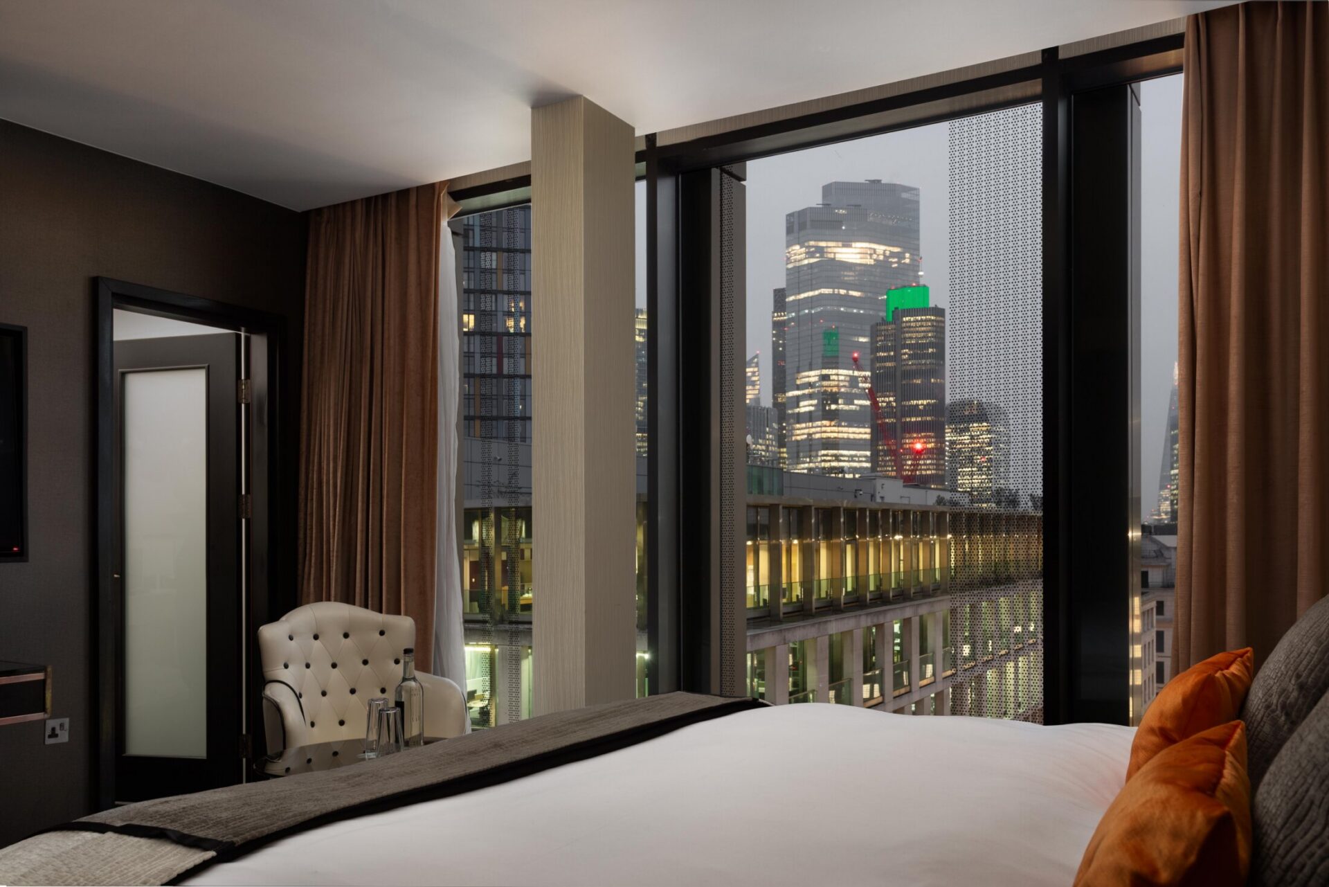 Guests enjoying a luxury lifestyle experience at Montcalm Collection London