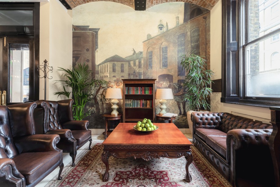 Montcalm Brewery lobby