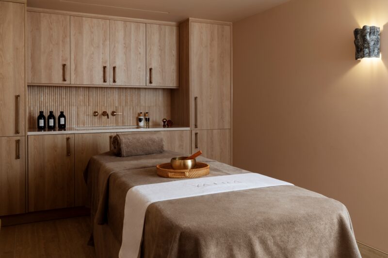 YĀTRĀ Signature Spa treatment room at Montcalm Mayfair — afternoon spa retreat on a hot summer day in London