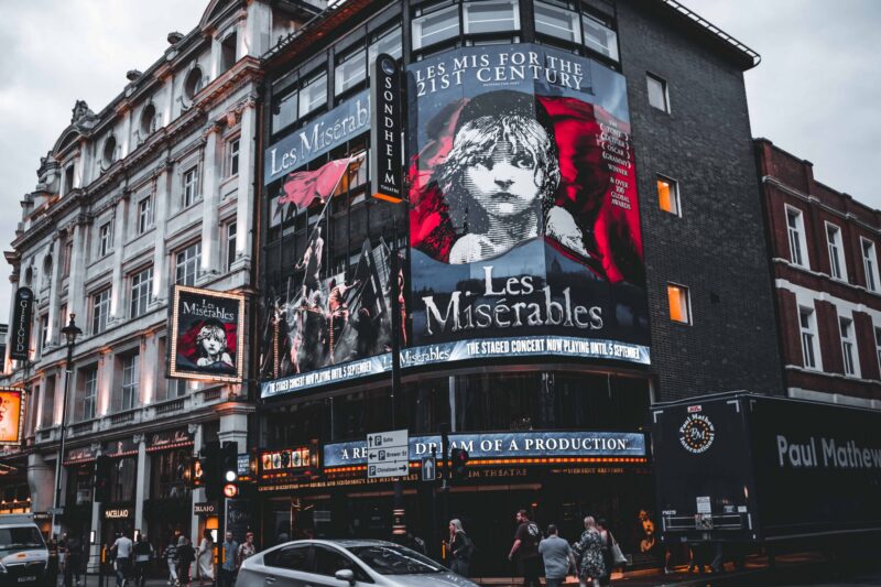 Outdoor theatre or cinema London summer evening 2026 — summer culture under the stars in the city