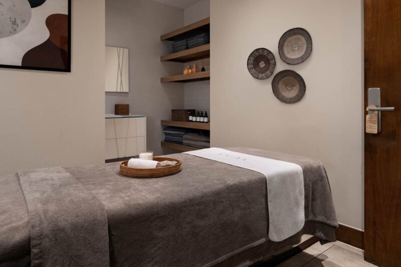 YĀTRĀ Signature Spa treatment room at Montcalm Royal London House