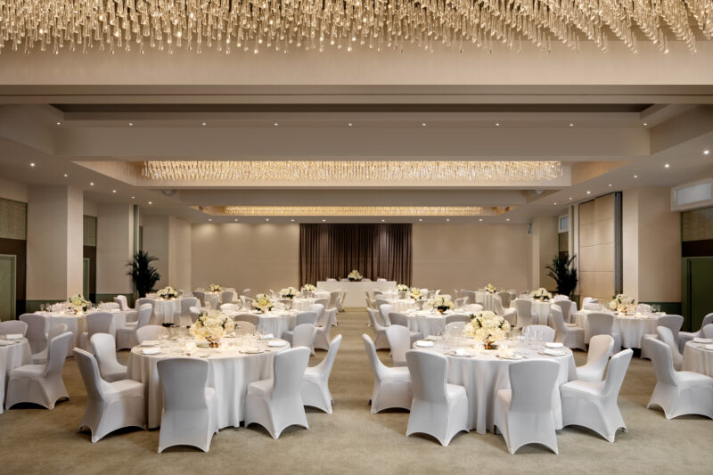Grand Ballroom set up for an event at Montcalm Mayfair